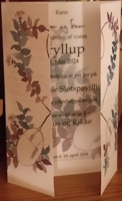 Wedding invitation picture